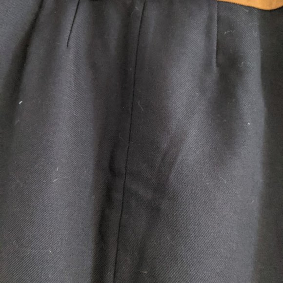 Ann Taylor Loft A-Line Navy and Tan Skirt Size 00P - Picture 7 of 11